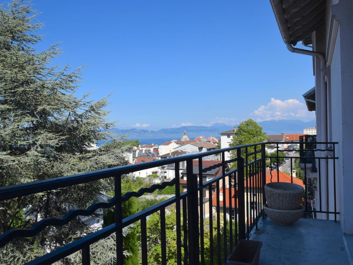 Spacieux Appartement A Evian-Les-Bains Avec Balcon Et Garage - Fr-1-498-48 Exterior foto
